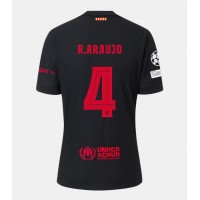 Maglia Calcio Barcelona Ronald Araujo #4 Seconda Divisa 2024-25 Manica Corta